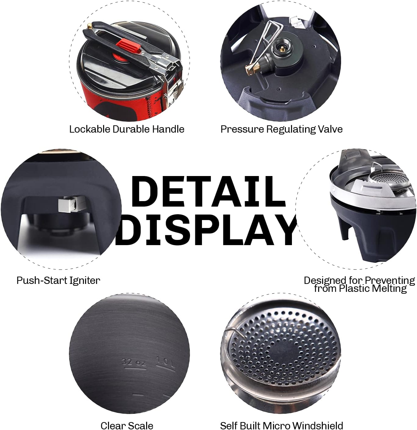 Fire Maple Polaris Pressure Regulator Cooking System Portable Camping Stove