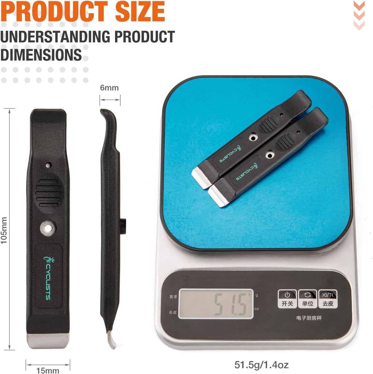 cyclists Bike Tire Lever – Bicycle Tire Levers Tool Set