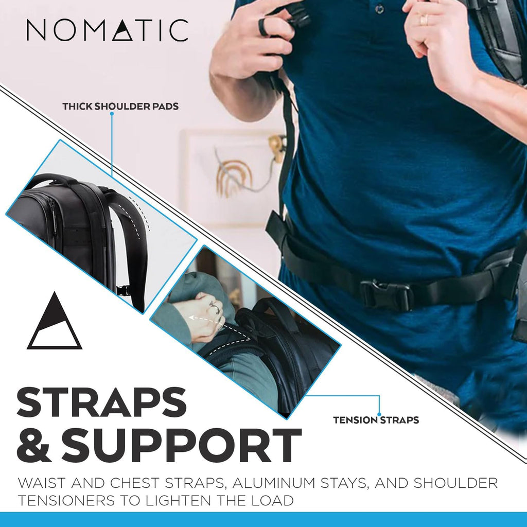 NOMATIC McKinnon Camera Backpack 35L - Camera Bag for Photographers - V1