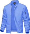 MAGCOMSEN Men's Bomber Jacket Lightweight Windbreaker Spring Fall Jacket
