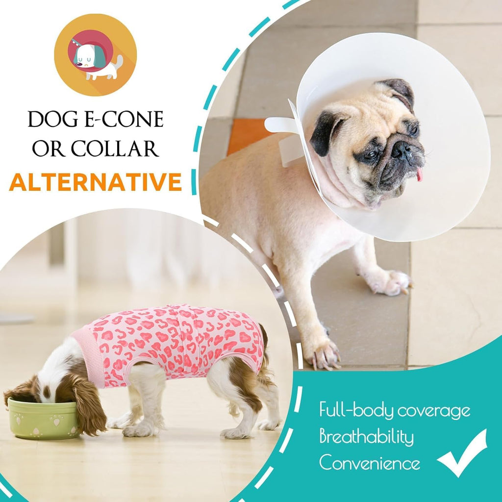 KOESON Lightweight & Soft Surgery Recovery Suit for Large Dogs Female Male