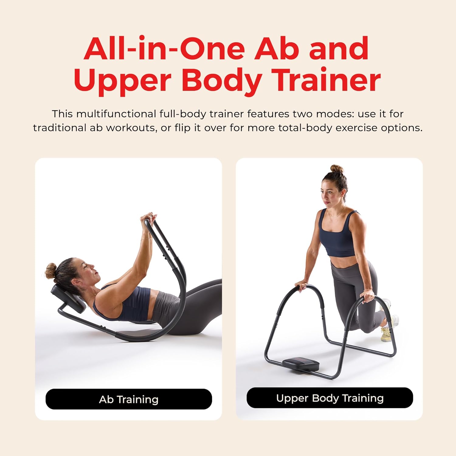 Sunny Health & Fitness Ab machine Ab Workout Machine Adjustable Ab Trainer