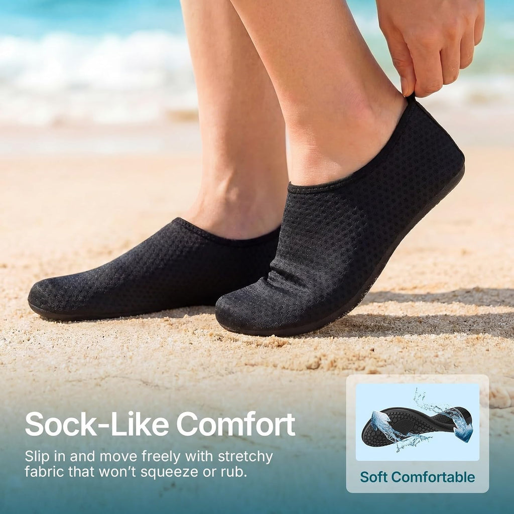 Water Shoes for Women Men Quick-Dry Aqua Socks Swim Beach Outfits Barefoot