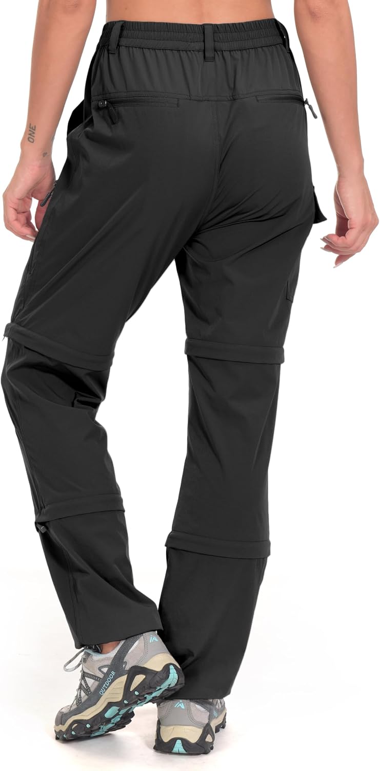 Little Donkey Andy Women's Convertible Pants, 3 in 1 Zip Off Hiking Pants