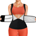 TrainingGirl Sauna Sweat Suit for Women Waist Trainer Workout Faja Weight Vest Body Shaper Shirt Band