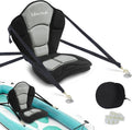 Thickened Kayak Seat,Kayak Seats with Back Support– Cushioned Canoe Backrest with Sit-On-Top Design, Padded Back Support for SUP Paddle Boards, Rafting, Fishing