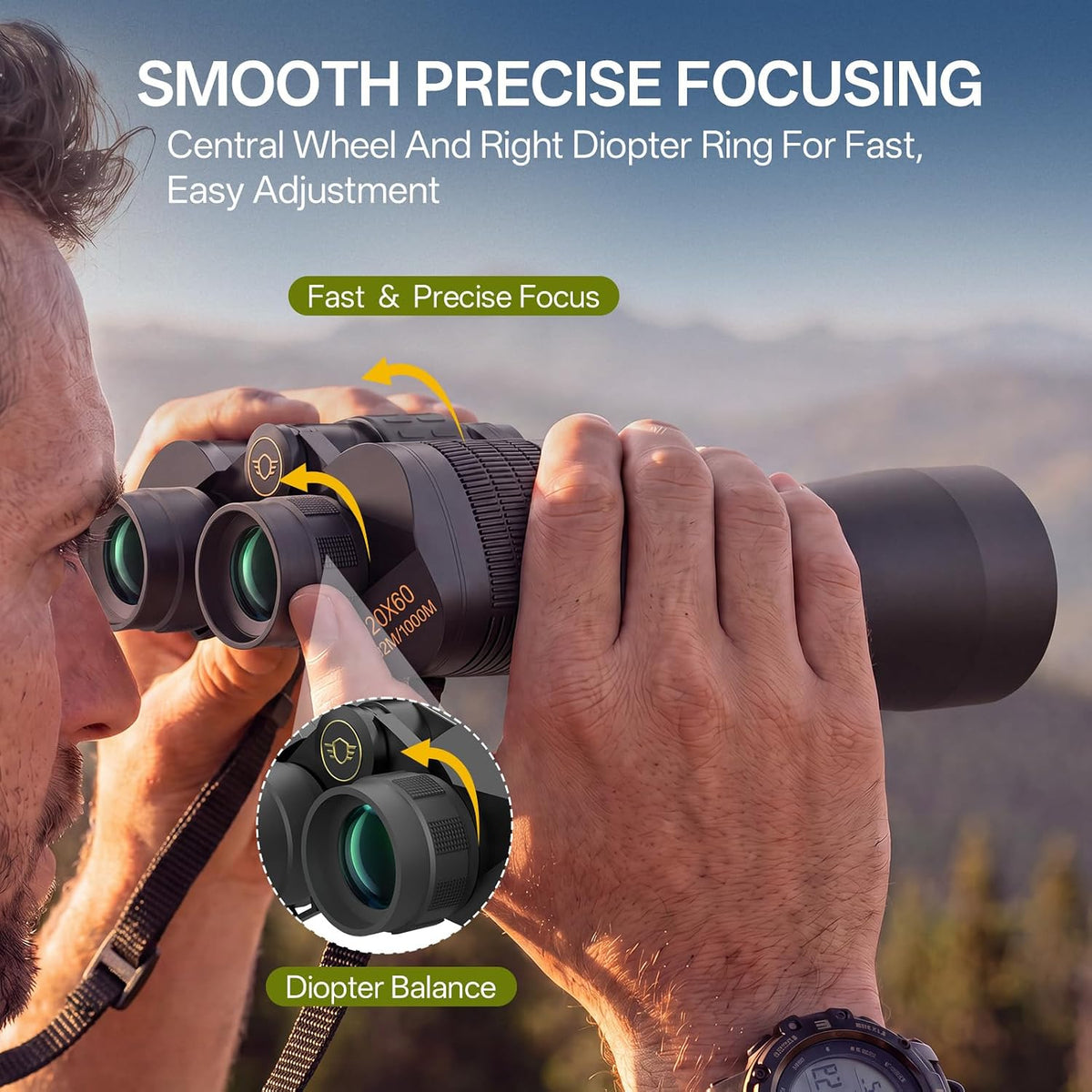 20x60 Binoculars for Adults High Powered Bird Watching Cruise Ship