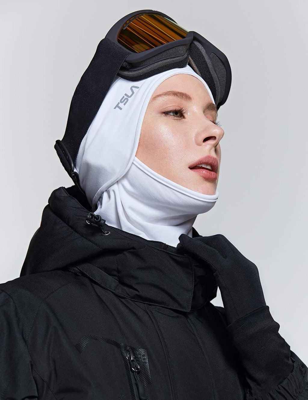 TSLA Men and Women Thermal Fleece Skull Cap, Winter Ski Cycling Under Helmet Liner, Running Beanie Hat