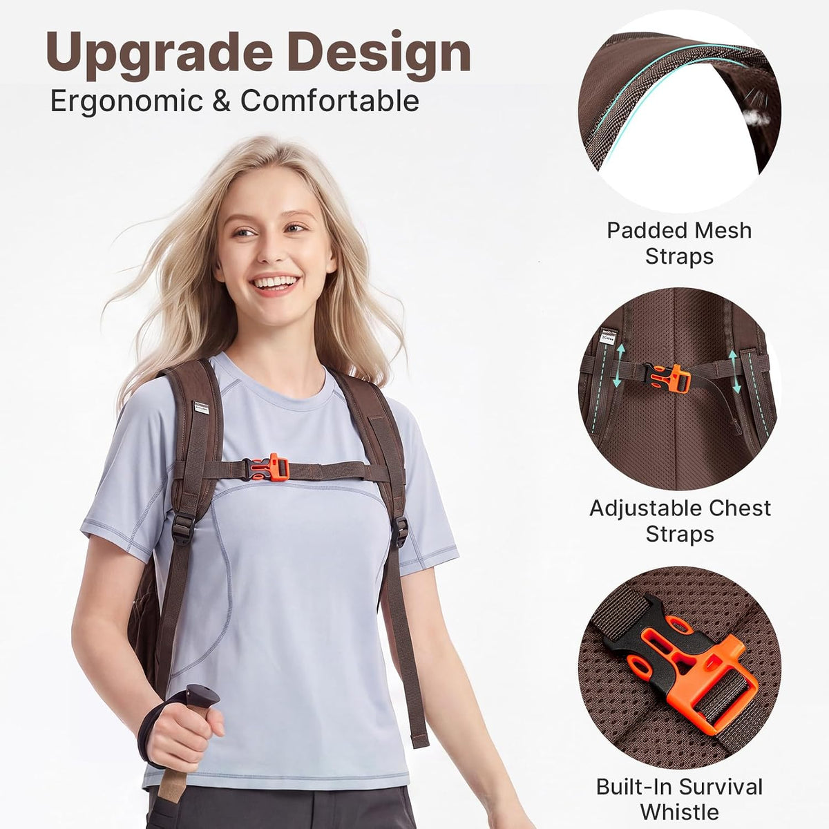 G4Free 10L Small Backpack for Women Men