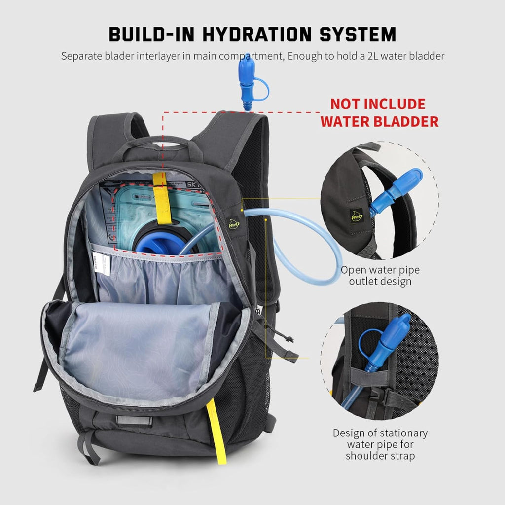 SKYSPER Small Hiking Backpack, 20L Lightweight Travel Backpacks Hiking Daypack Rucksack Women Men for Trekking Backpacking Outdoor Sports