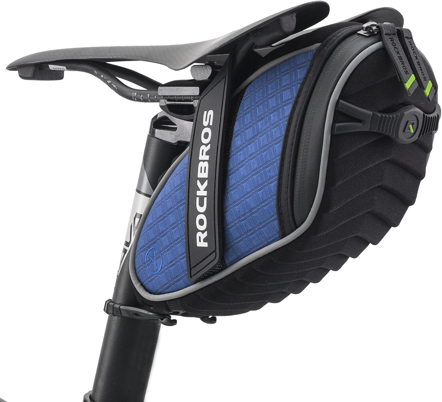 ROCKBROS Bike Saddle Bag Under Seat Bicycle Seat Bag 3D Shell for MTB/Road
