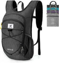 SKYSPER 15L/20L Foldable Hiking Backpack Lightweight Packable Travel Daypack with Chest Strap Small Folding Pack for Walking