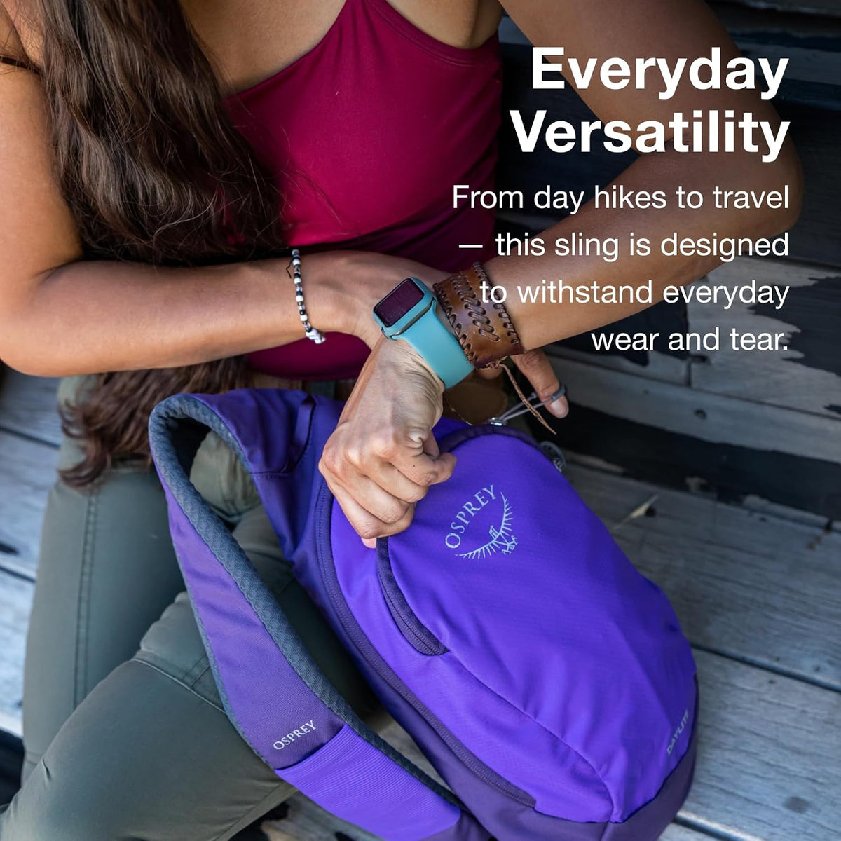 Osprey Daylite Shoulder Sling Bag, Pink OS