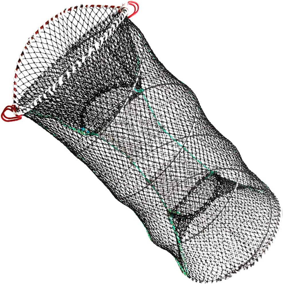 Drasry Crab Trap Bait Lobster Crawfish Shrimp Portable Folded Cast Net Magic Collapsible Fishing Traps Nets Accessories for Blue Crabs