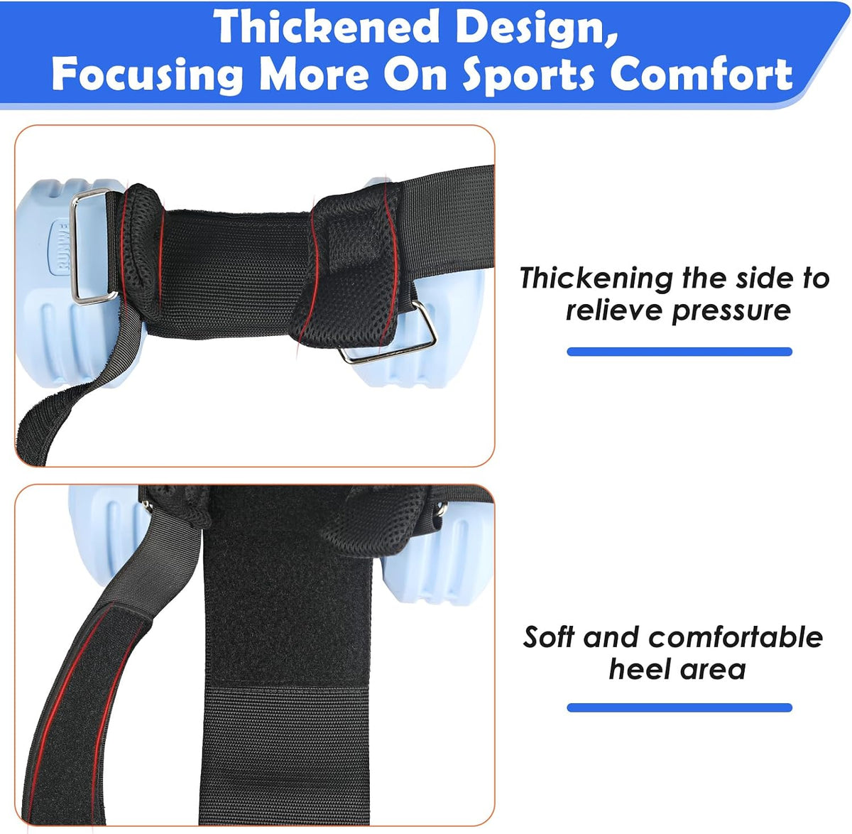 Dumbbell Foot Attachment, Thickening Monkey Feet, Adjustable Tibialis Strap