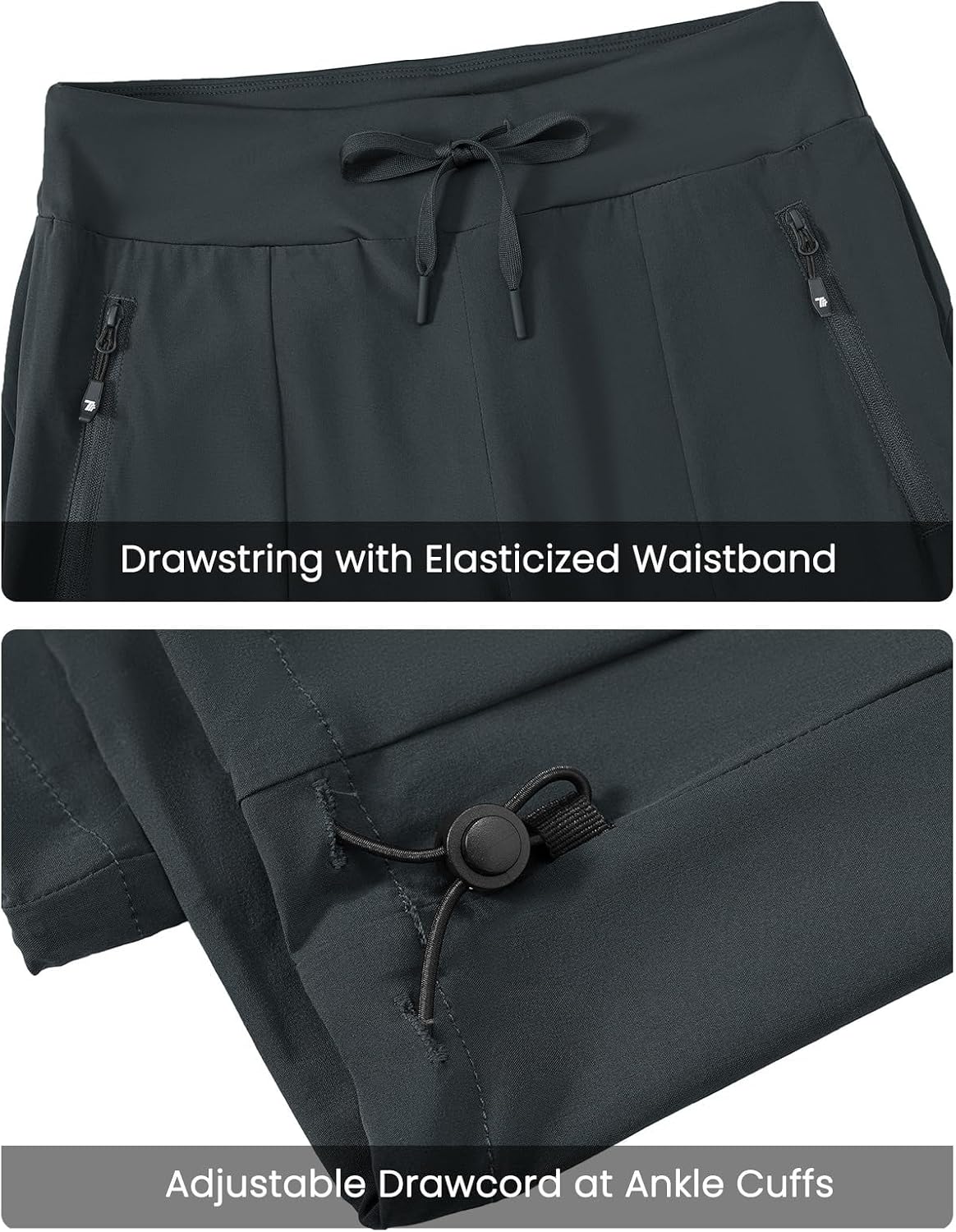 TBMPOY Women's Hiking Pants Lightweight Water Resistant Stretch