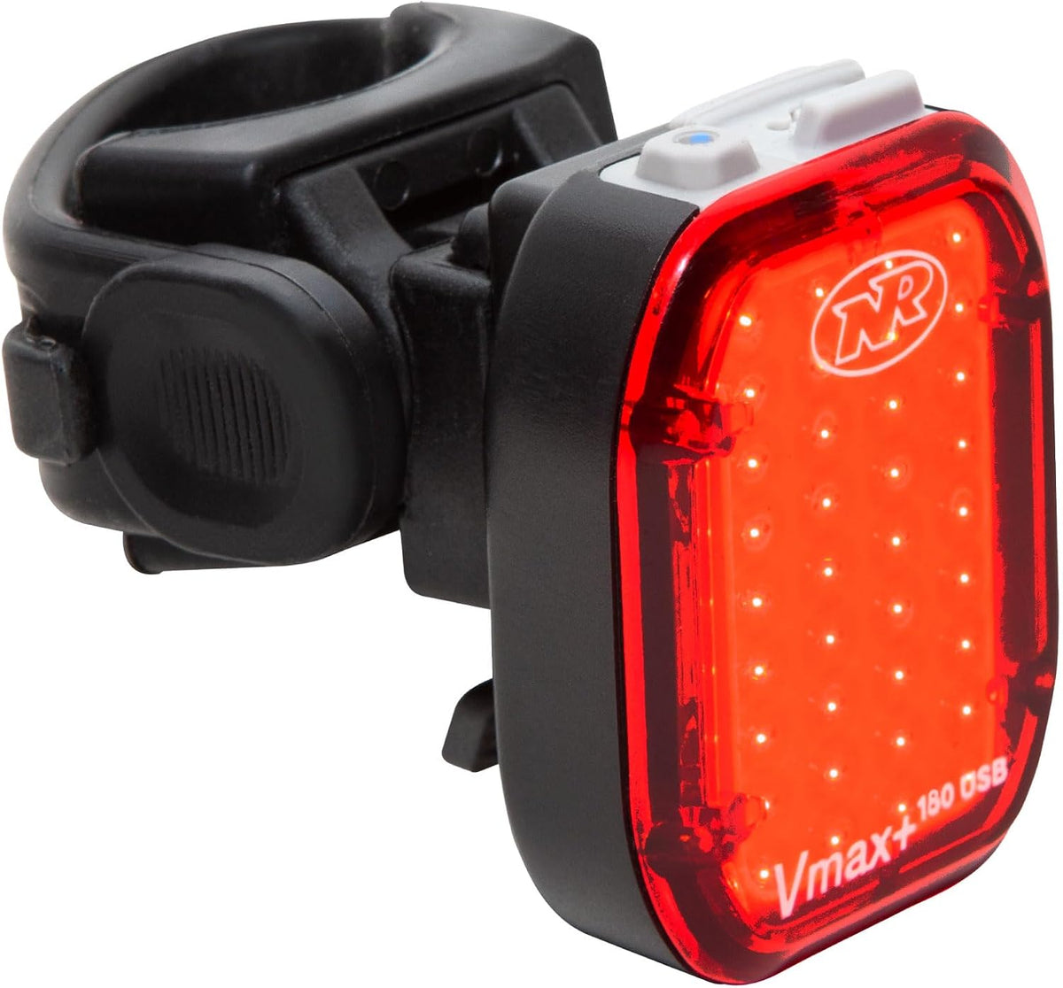 NiteRider Swift 700 + Vmax+ 180 Front & Rear Bike Light Combo | 700 Lumen Front & 180 Lumen Rear Lights | USB-C Rechargeable, Lightweight IP64, 12 Total Modes for Bike Safety, Commuting, Night Riding