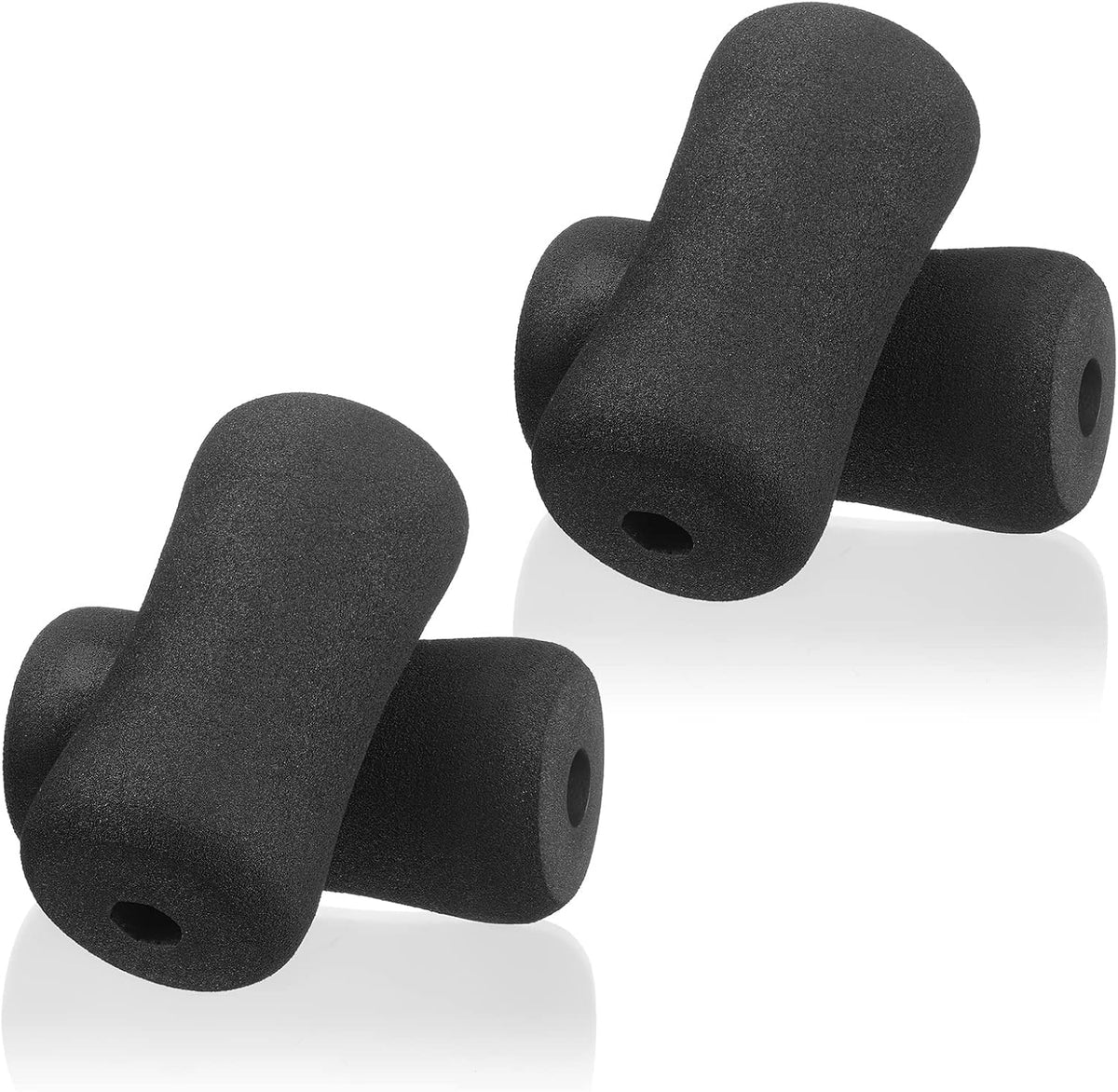 Sratte 4 Pcs Foam Foot Pads Rollers for Inversion Table Ankle Weight Bench