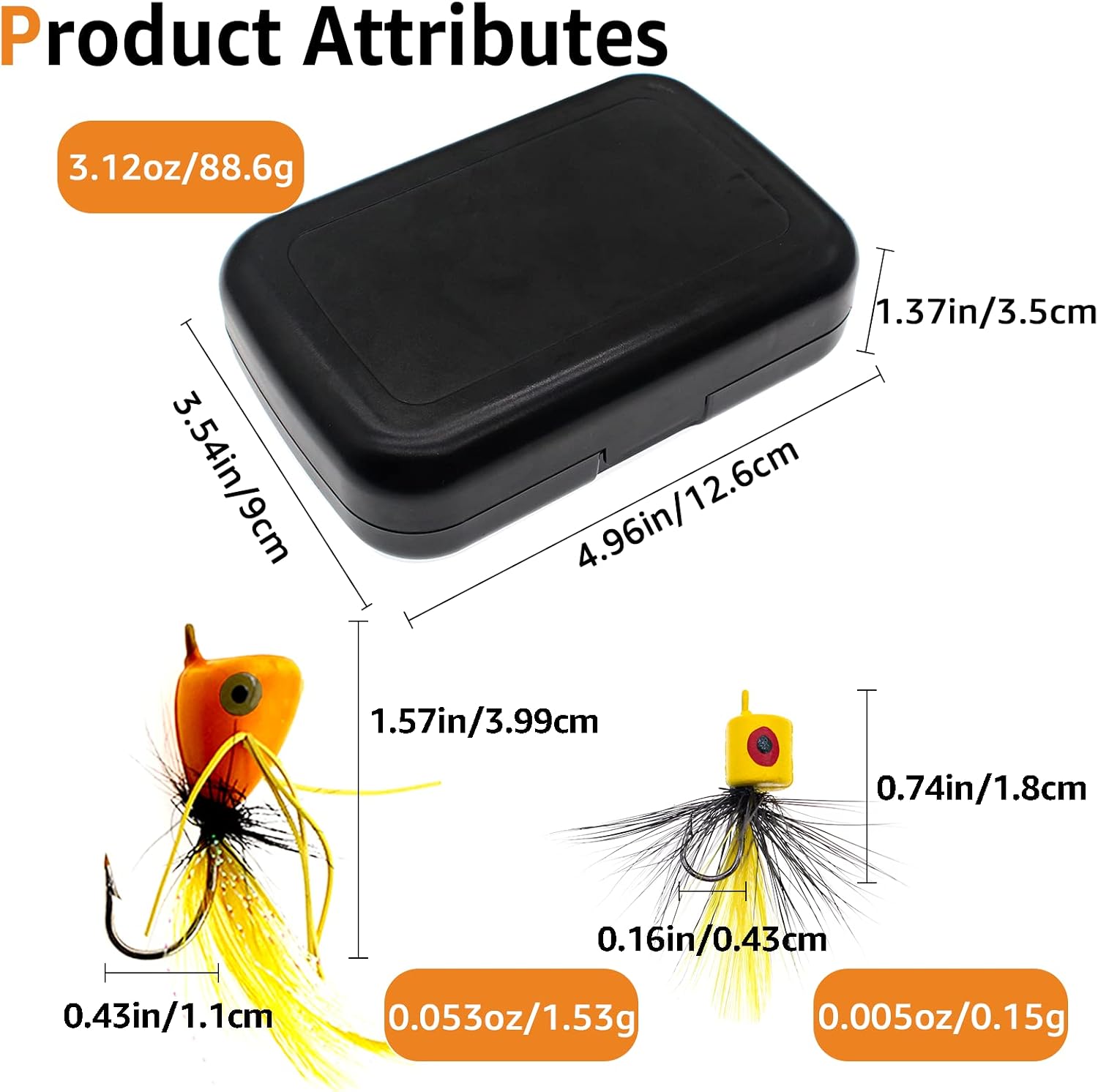 Fly Fishing Poppers Dry Flies Topwater Lures Bass Trout Kit Pro XL