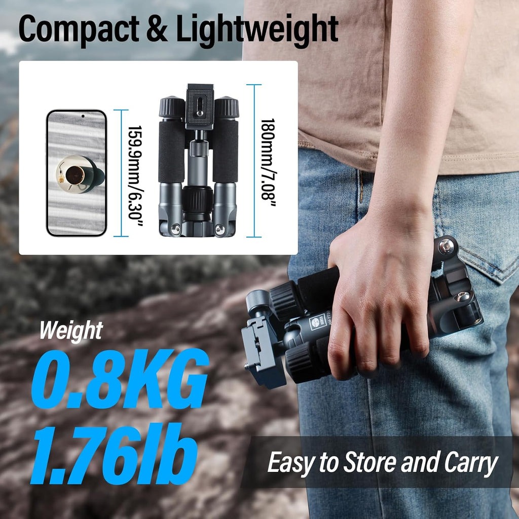 SIRUI Aluminum Mini Desktop Tripod with 360° Ball Head