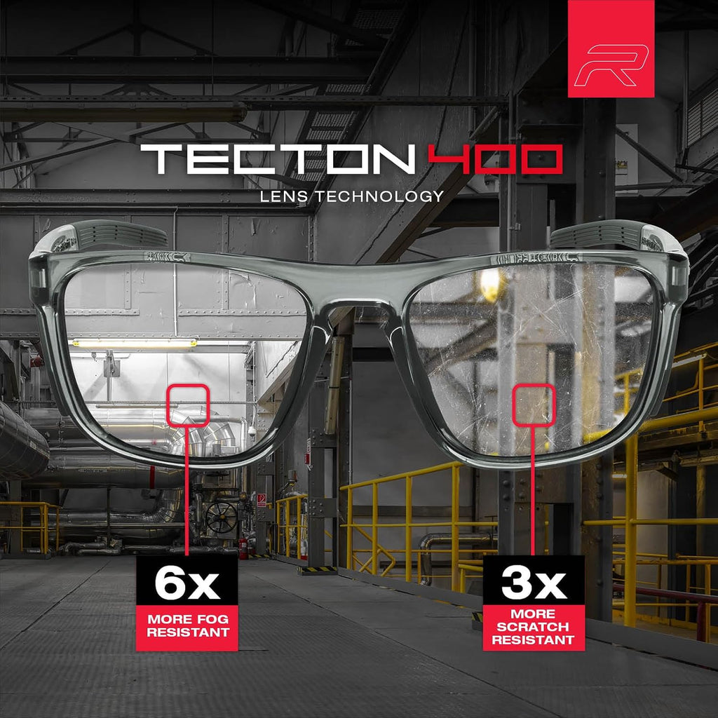 Riley Navigator X Sunglasses with Anti-Fog, LED Lenses & Side Sheilds