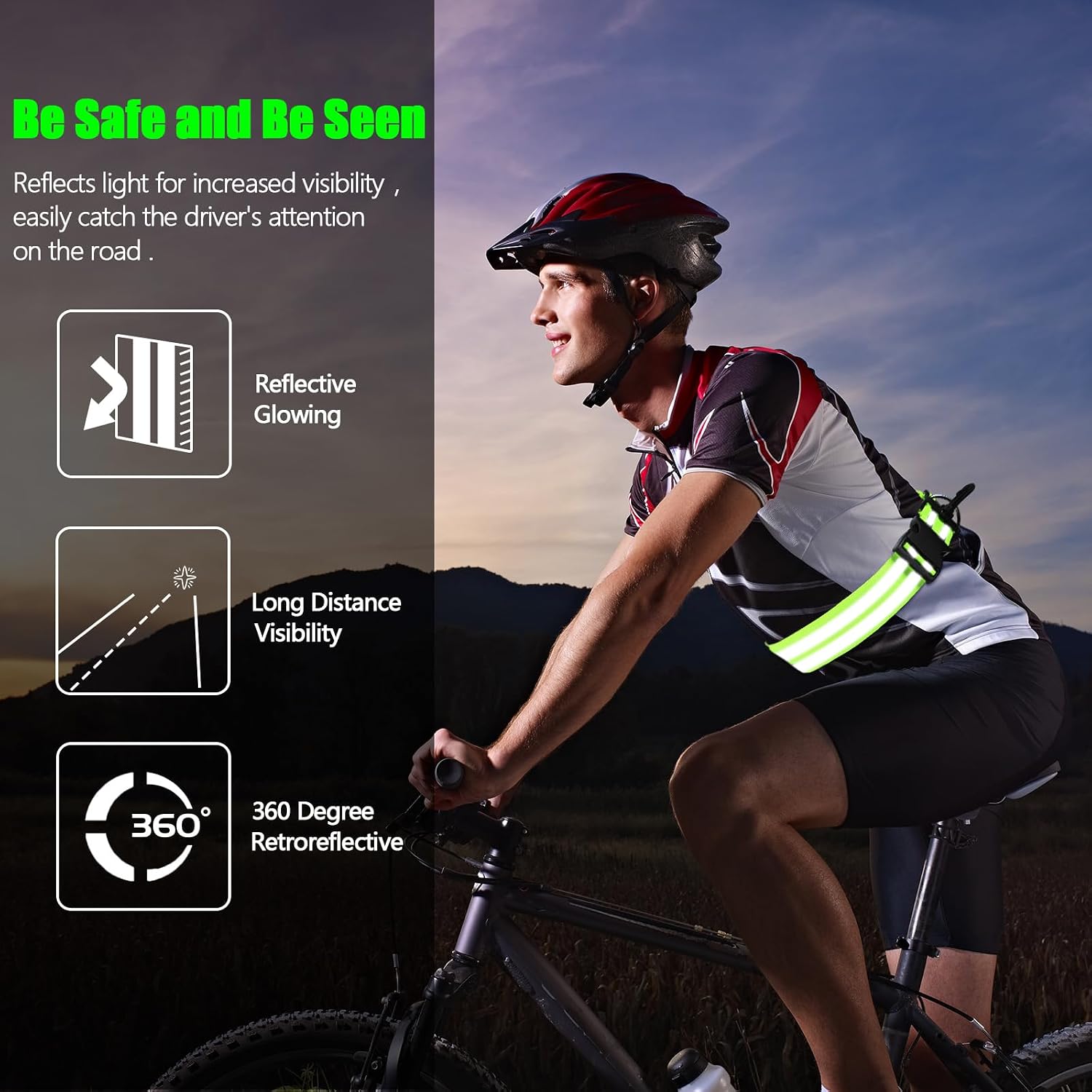 Saintrygo Reflective Sash for Walking