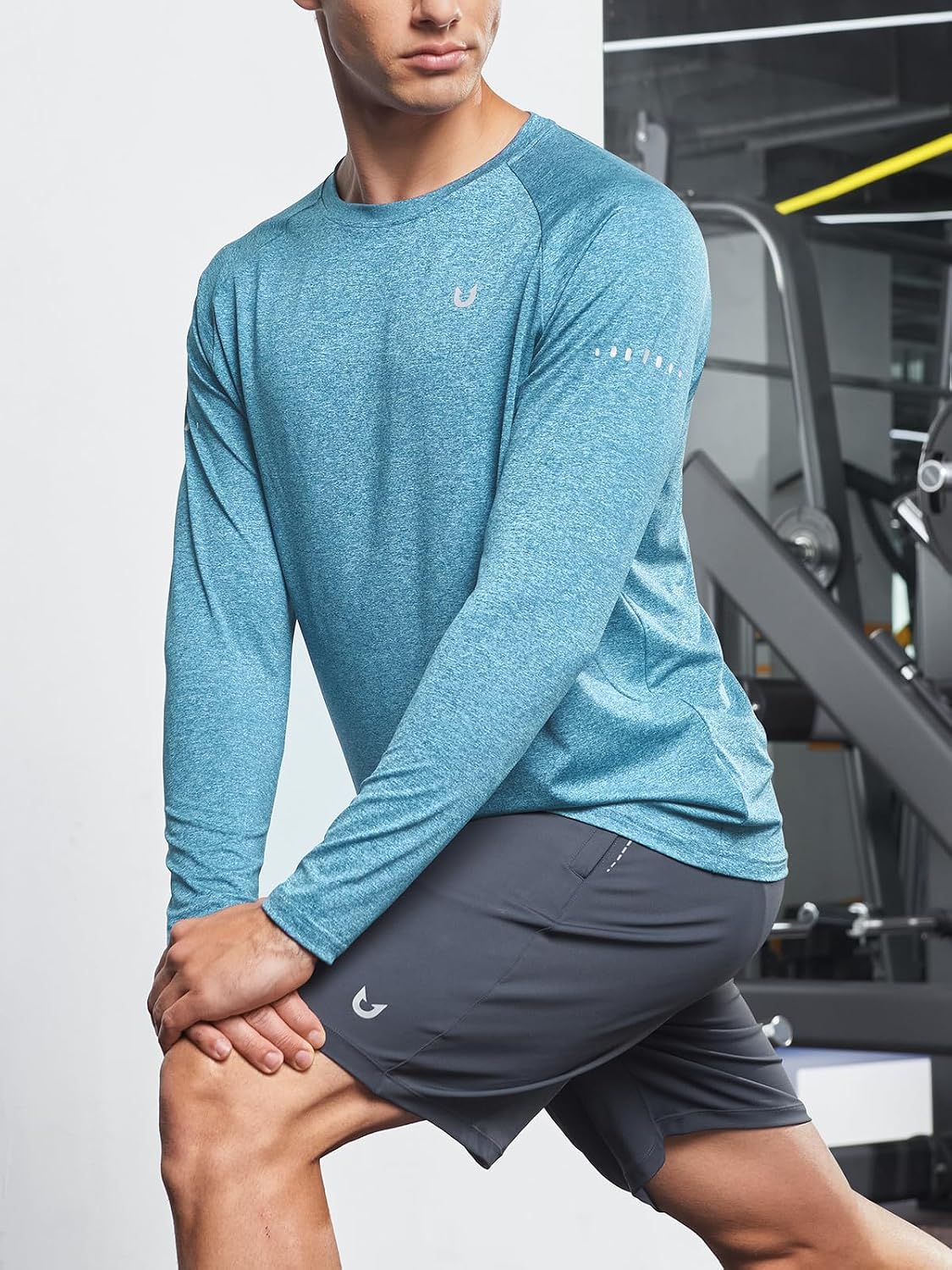 NORTHYARD Men's Sun Protection Shirts UPF 50+ Long Sleeve Running Workout