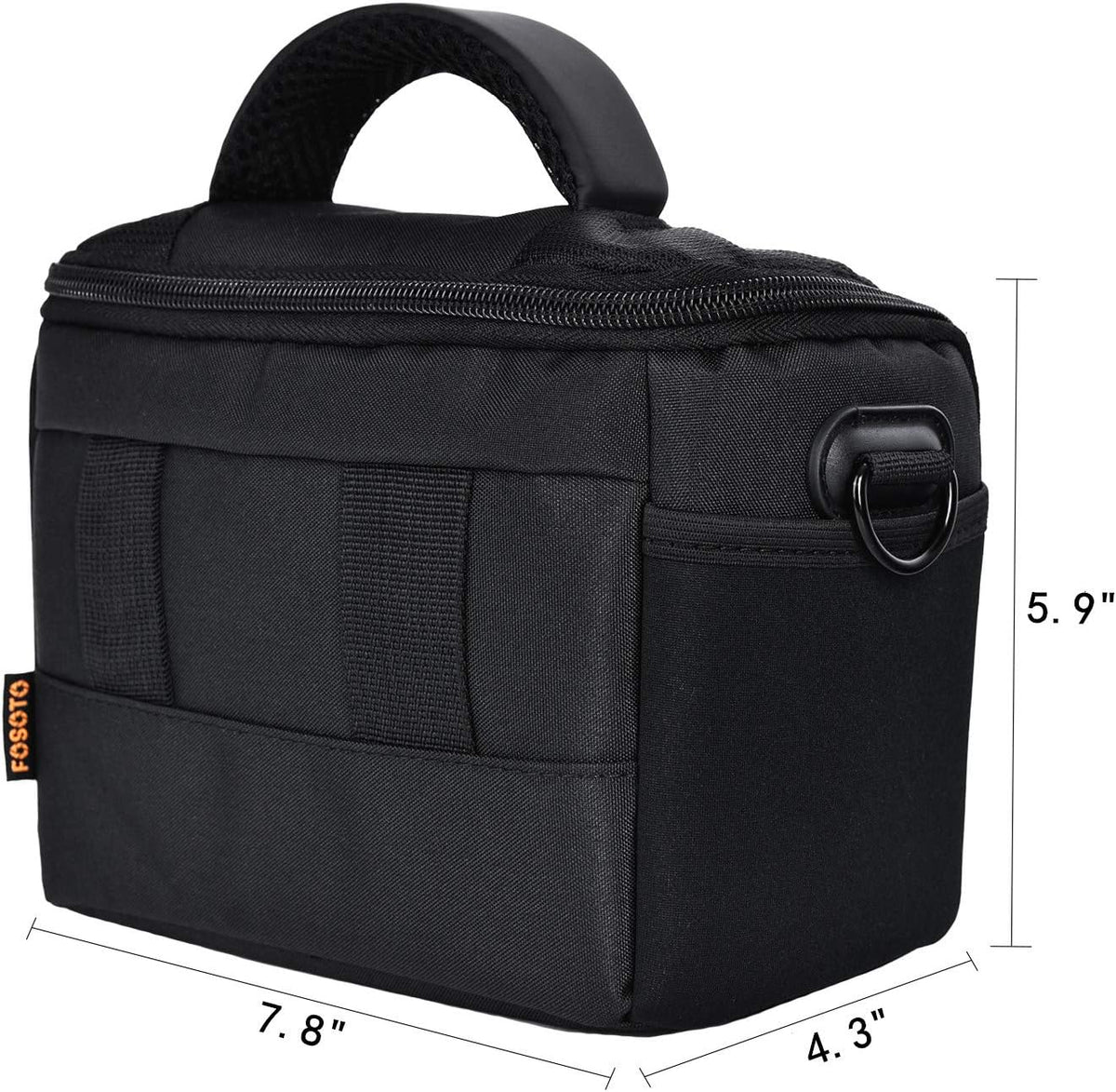 Waterproof Crossbody Camera Bag for Canon Nikon Sony DSLR Mirrorless Camera