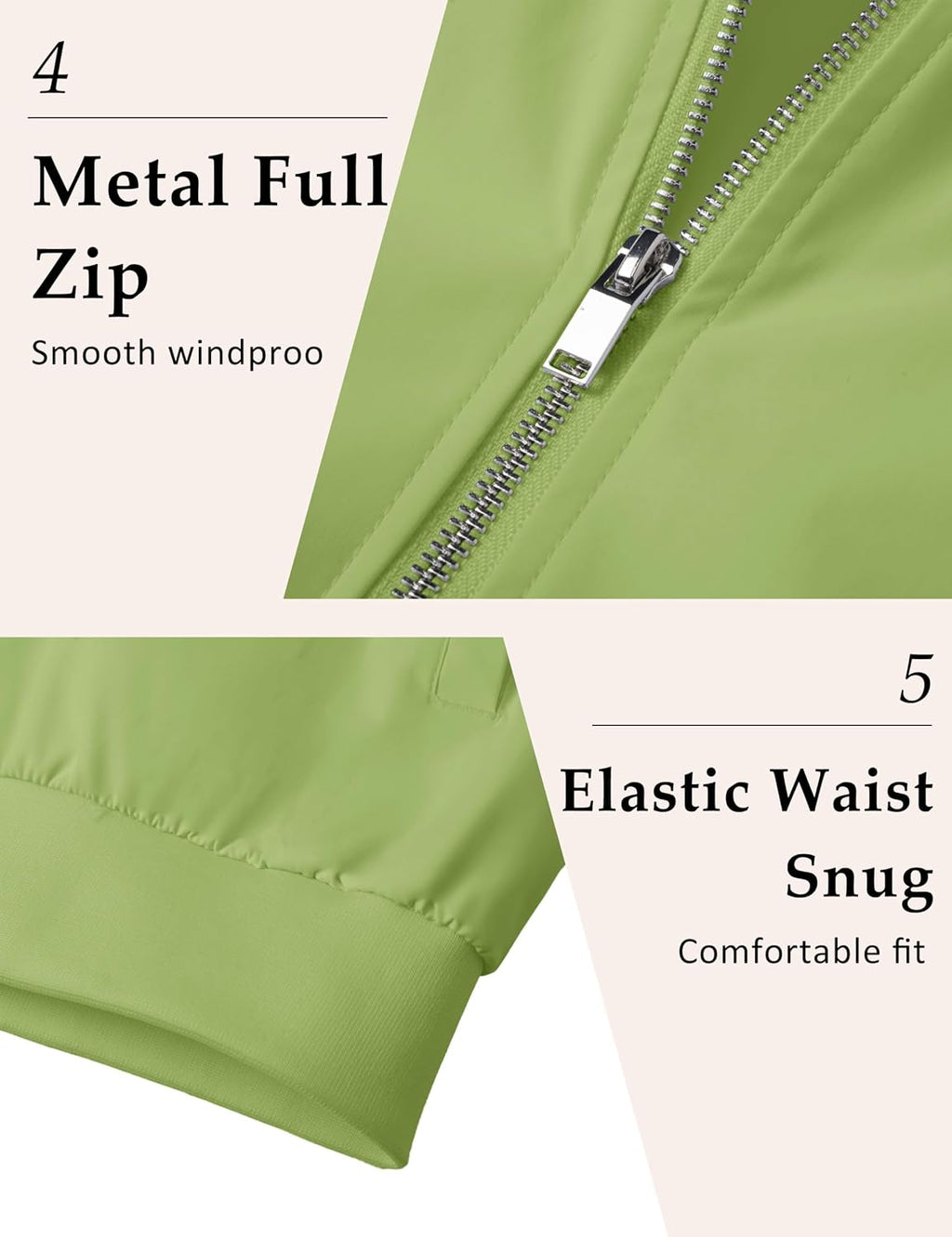 MAGCOMSEN Men's Bomber Jacket Lightweight Windbreaker Spring Fall Jacket