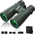 Aurosports 15x52 Waterproof Binoculars for Adults Hunting Binoculars Green
