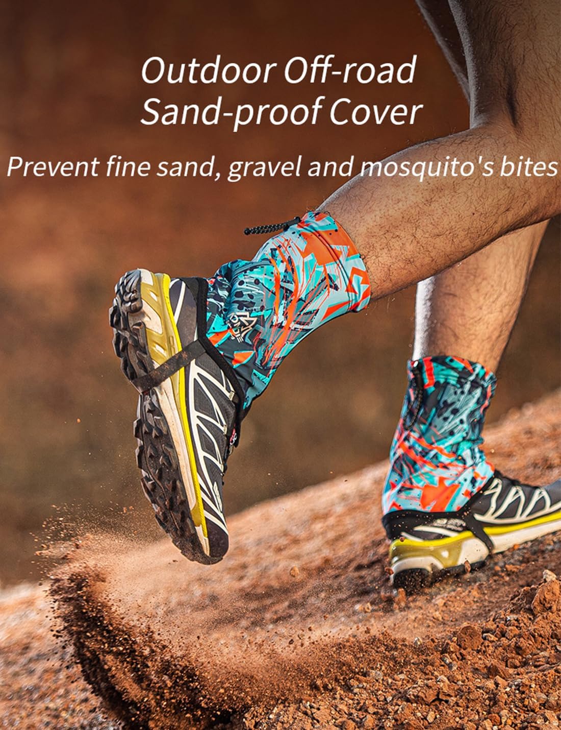Trail Gaiters Low Shoes Gators for Hiking Boots Breathable Boots Gators for Running