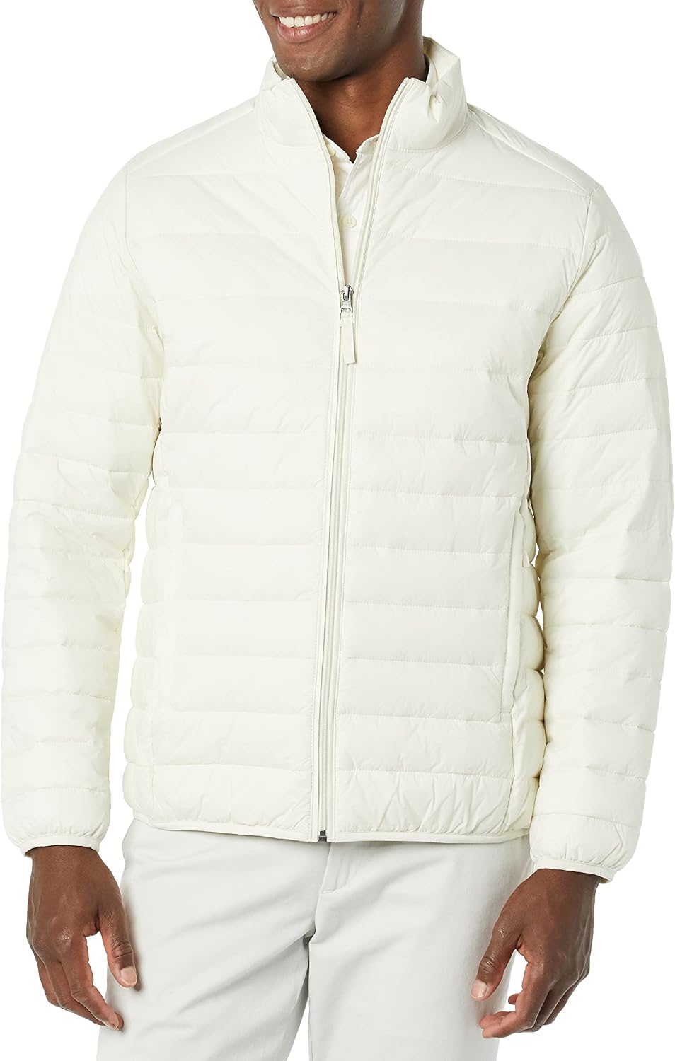 Amazon Essentials Men's Packable Lightweight Water-Resistant Puffer Jacket (Available in Big & Tall)