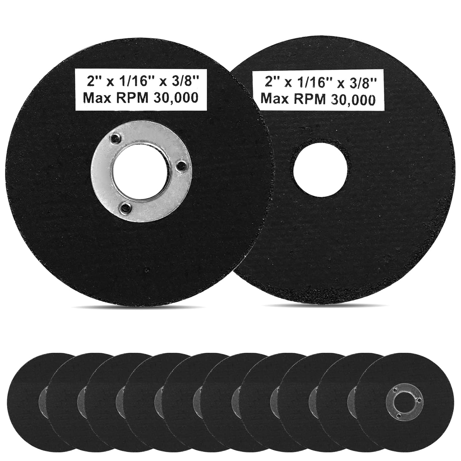 SI FANG 2 Inch Die Grinder Cut Off Wheels 10Pcs Mini Metal Cutting Disc