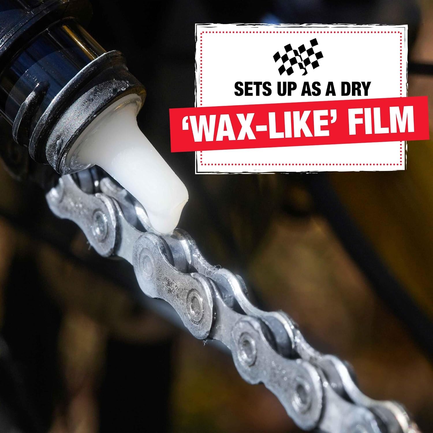 Finish Line Dry Bike Chain Lube – Ceramic Dry-Film Lubricant – Dirt & Dust Resistant