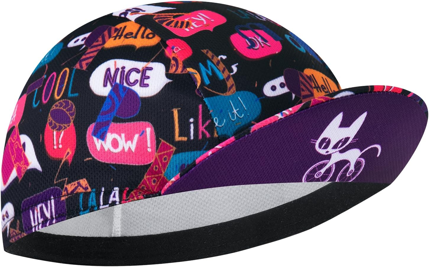 Cycling Cap for Man and Woman Cycling Hat Under Helmet-Polyester Breathable Sweat Absorbent