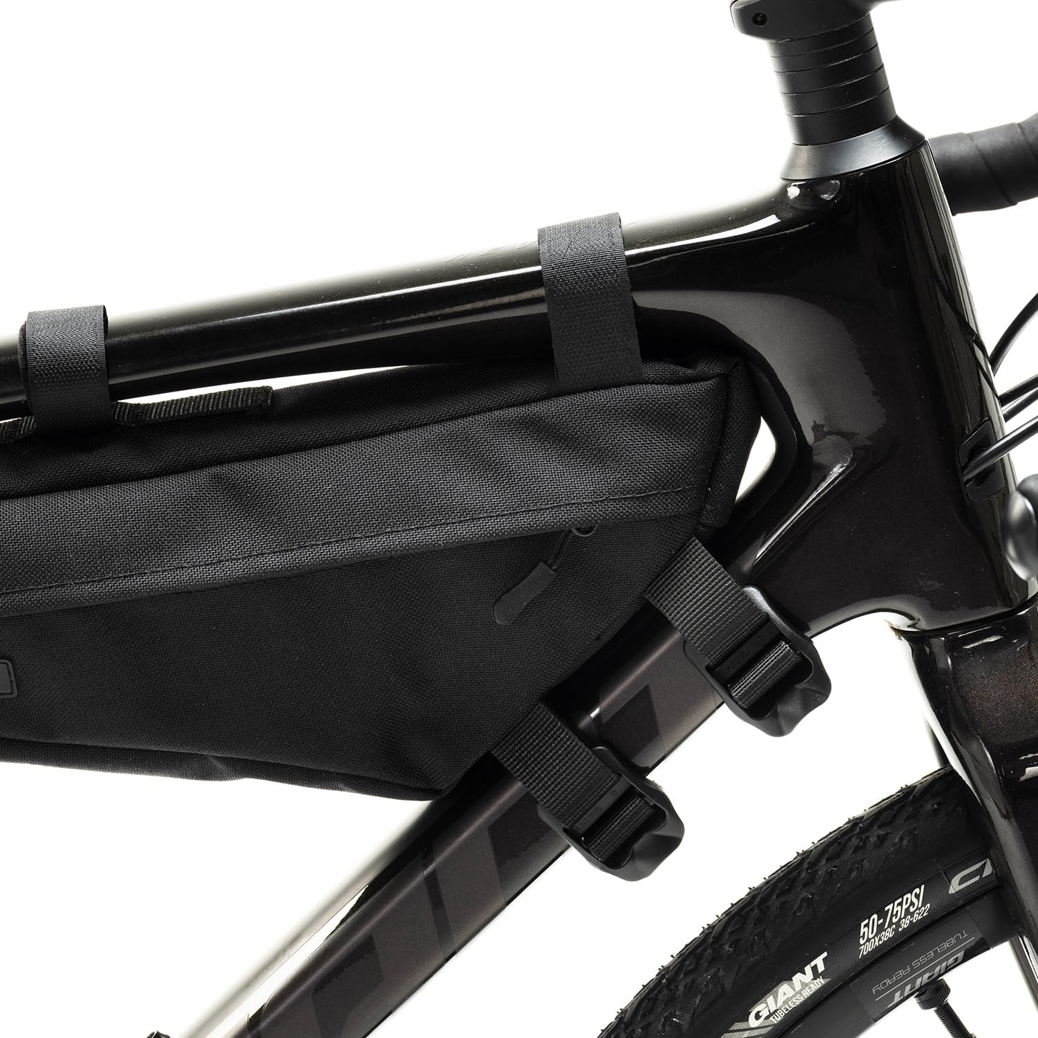 PACK2RIDE Mira Bike Frame Bag - Water Resistant, Durable Cordura Fabric & Bicycle Equipment Bag - Biking Storage, Bikepacking Pouch, Road for Cycling Adventures
