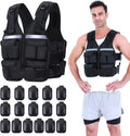 Sportneer Adjustable Weighted Vest Men 2-42lb Rucking Vest for Training