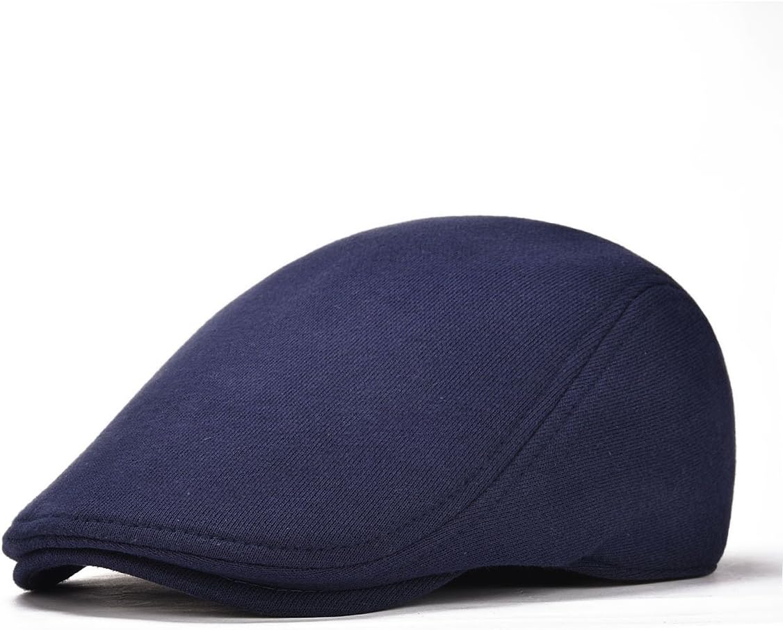 VOBOOM Men's Cotton Flat Ivy Gatsby Newsboy Driving Hat Cap