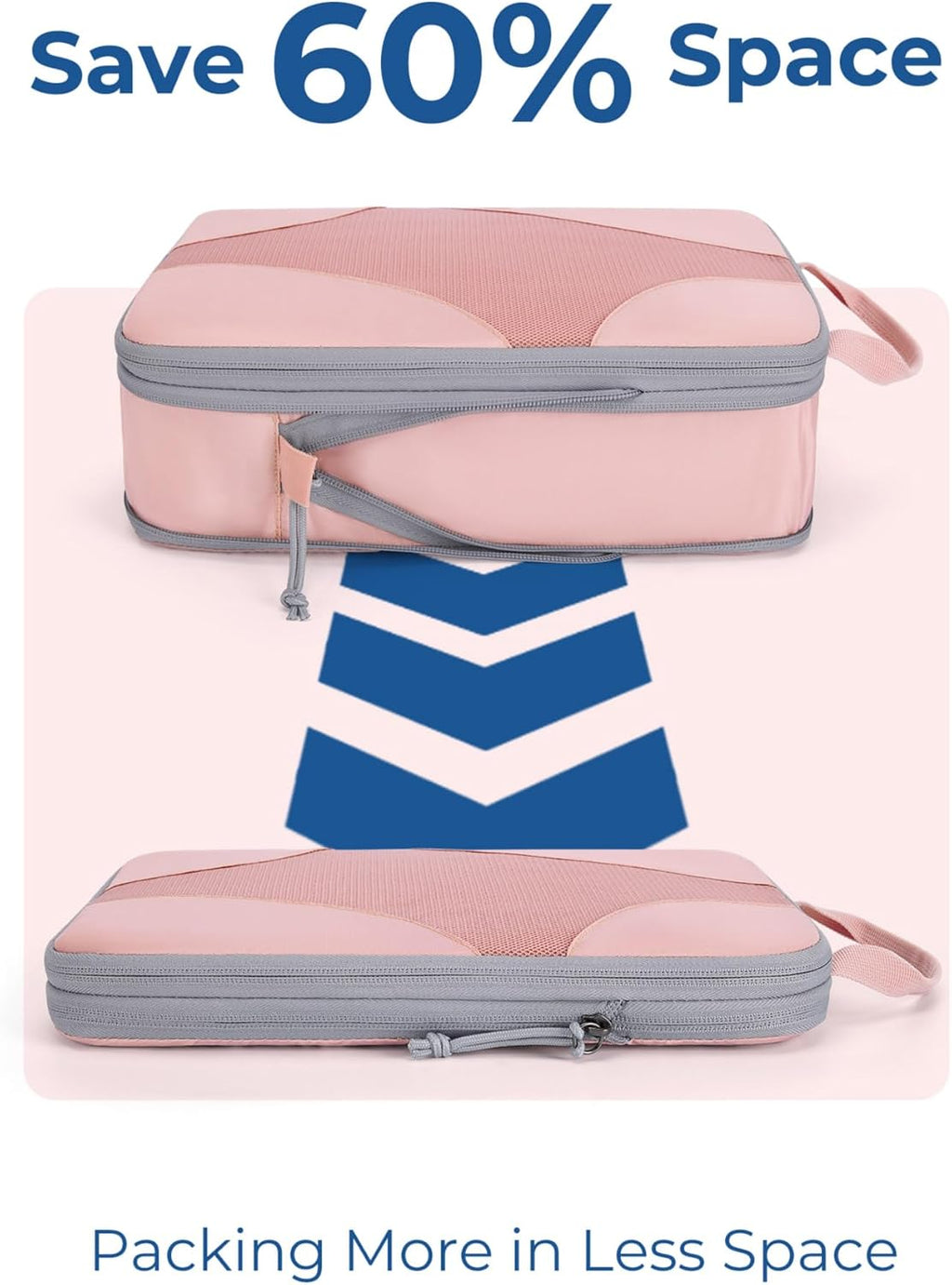 Bagsmart Compression Packing Cubes, Travel Bag Cruise Ship Essentials