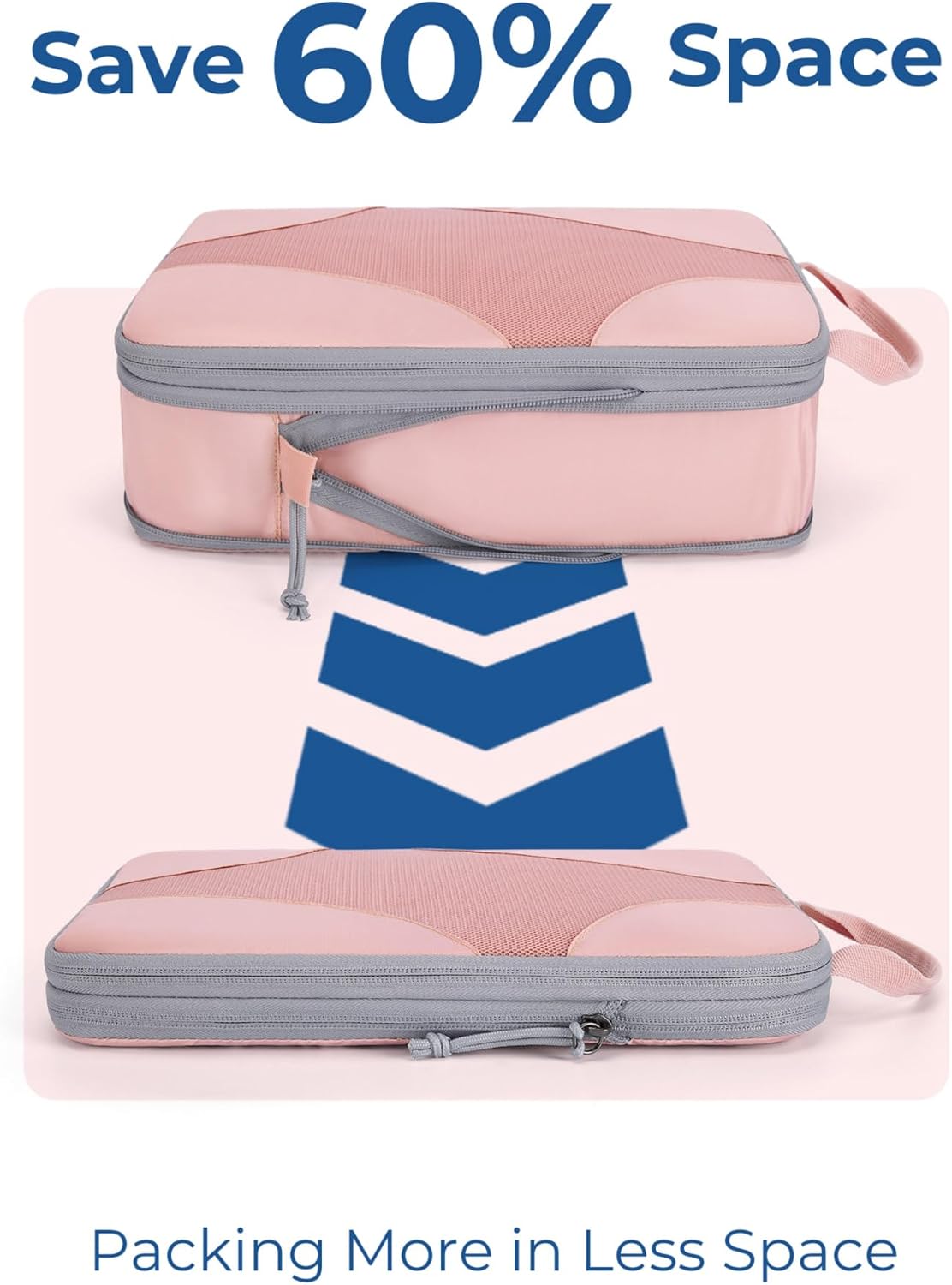 Bagsmart Compression Packing Cubes, Travel Bag Cruise Ship Essentials