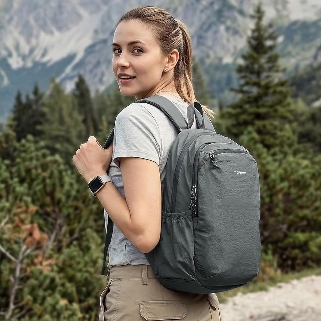 G4Free 15L Hiking Backpack Lightweight Small Daypack for Women Men