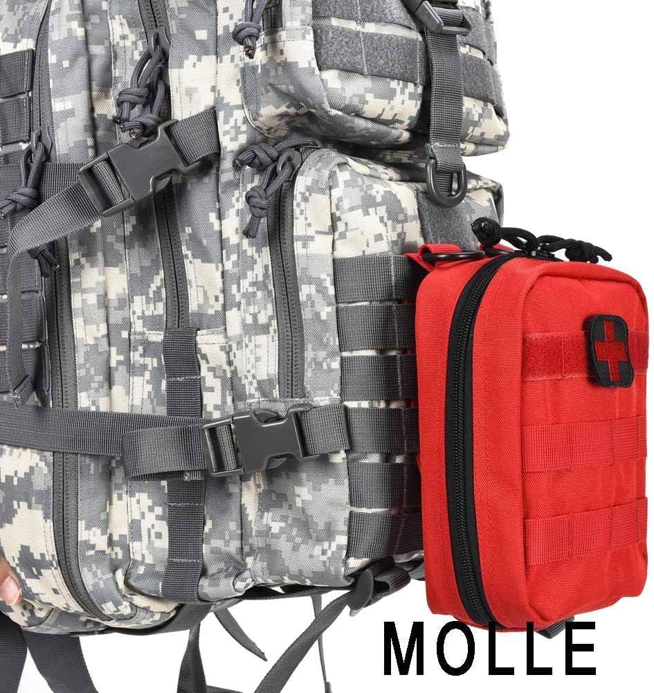REEBOW GEAR 38L Tactical Backpack for Men 3 Day Military Bug Out Bag | Camouflage Grey, Large Heavy Duty Backpacks, MOLLE Straps, Survival Sports Rucksack,for Sports Outdoor Trekking Hiking Travel