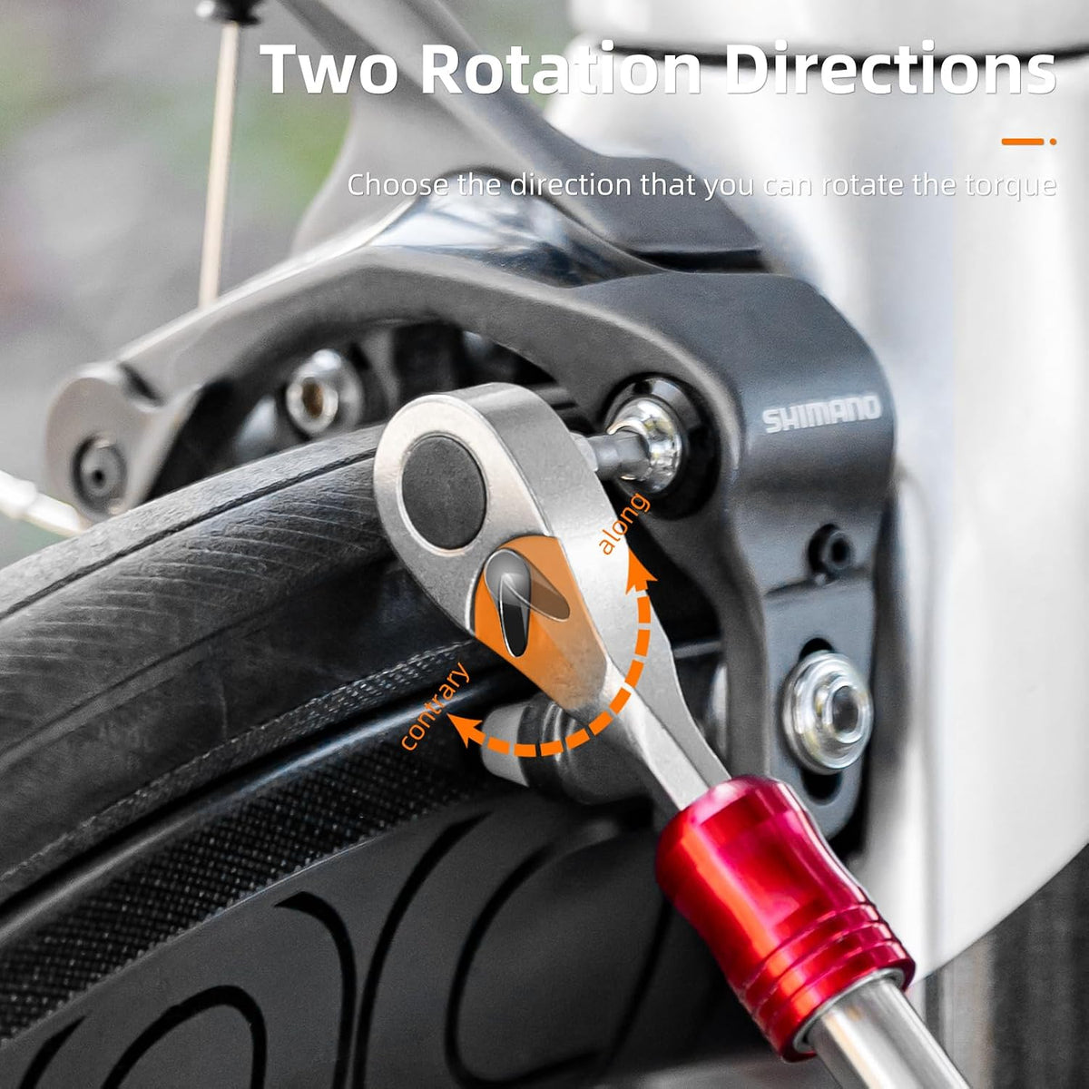 ROCKBROS 14‑in‑1 Bike Tool Magnetic Repair Tool Kit Reversible Wrench
