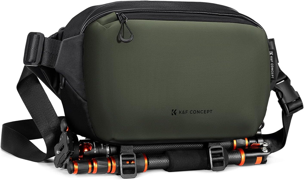 K&F CONCEPT 2 in 1 Camera Sling Bag, Everyday Shoulder Bag