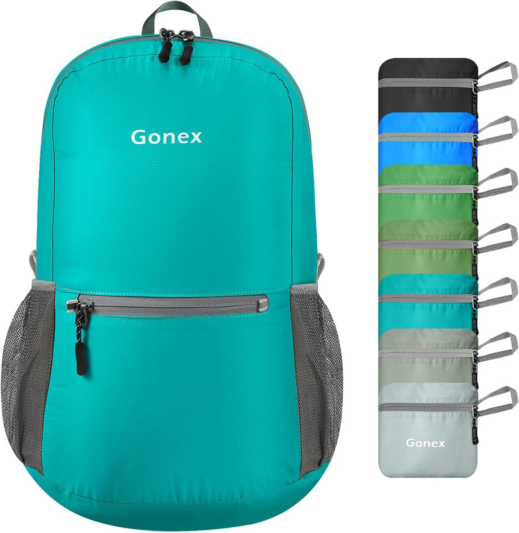 Gonex Packable Daypack Backpack 20L Lightweight Foldable Travel Bag