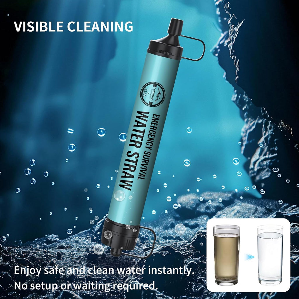 Ultralight Portable Water Filter Straw