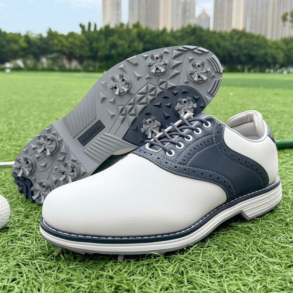 Men's Professional Golf Shoes Spikes Golf Sports Sneakers Male Waterproof Golfing Sneakers Walking Sports Shoes