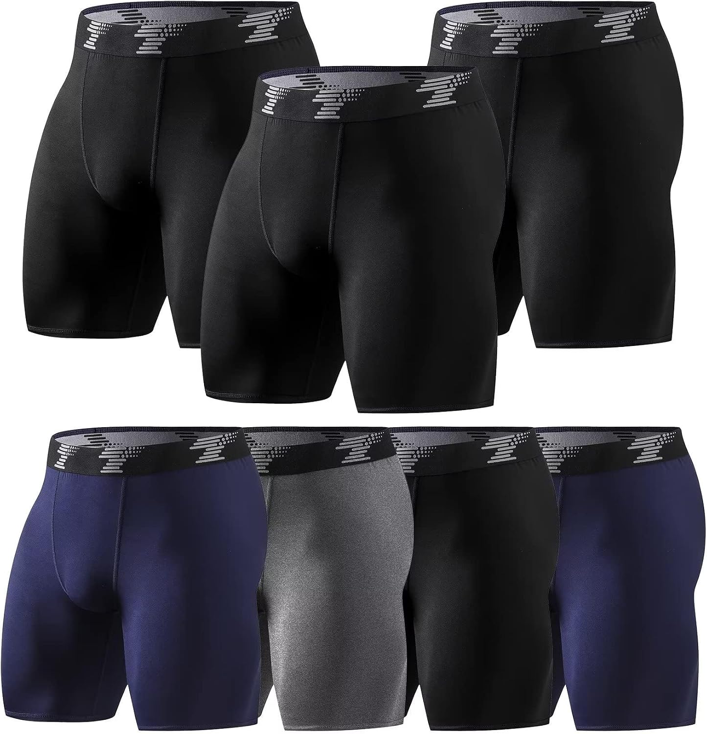 Compression Shorts Men Spandex Athletic Underwear Boxer Brief Base Layer