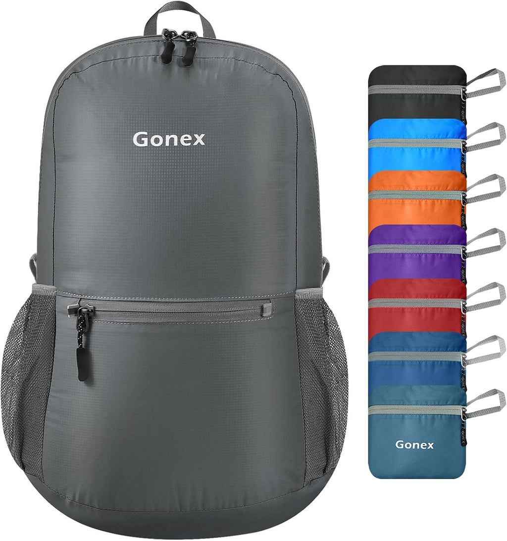 Gonex Ultra Lightweight Packable Backpack Daypack Handy Foldable Camping Outdoor Travel Cycling Backpacking