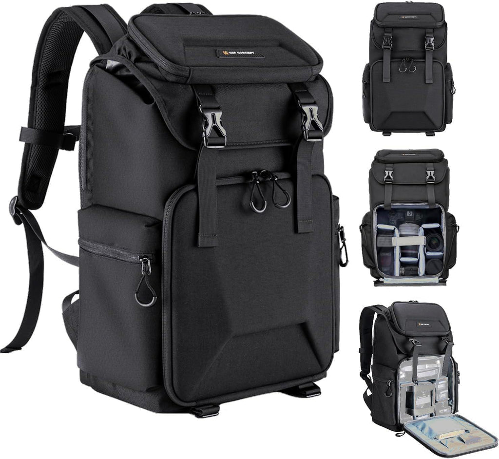 K&F CONCEPT Camera Backpack, Hard Shell Photography Backpack
